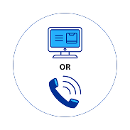 Complete online form & upload documents
